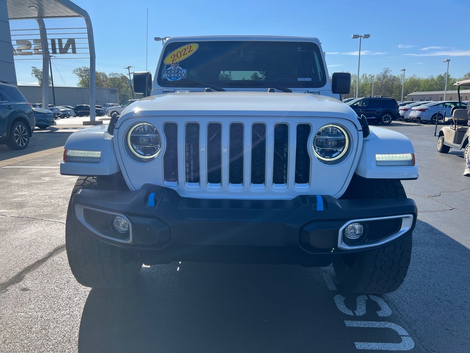 Used 2022 Jeep Wrangler Unlimited Sahara 4XE with VIN 1C4JJXP63NW274365 for sale in Columbus, MS